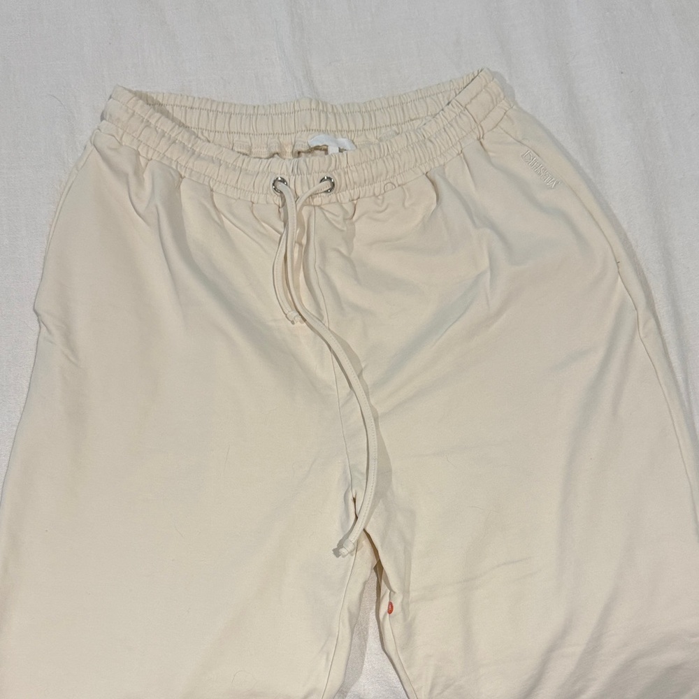 Meshki Beige Jogger Pants